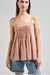 Mata Traders Tegan Tank Blush Flowers