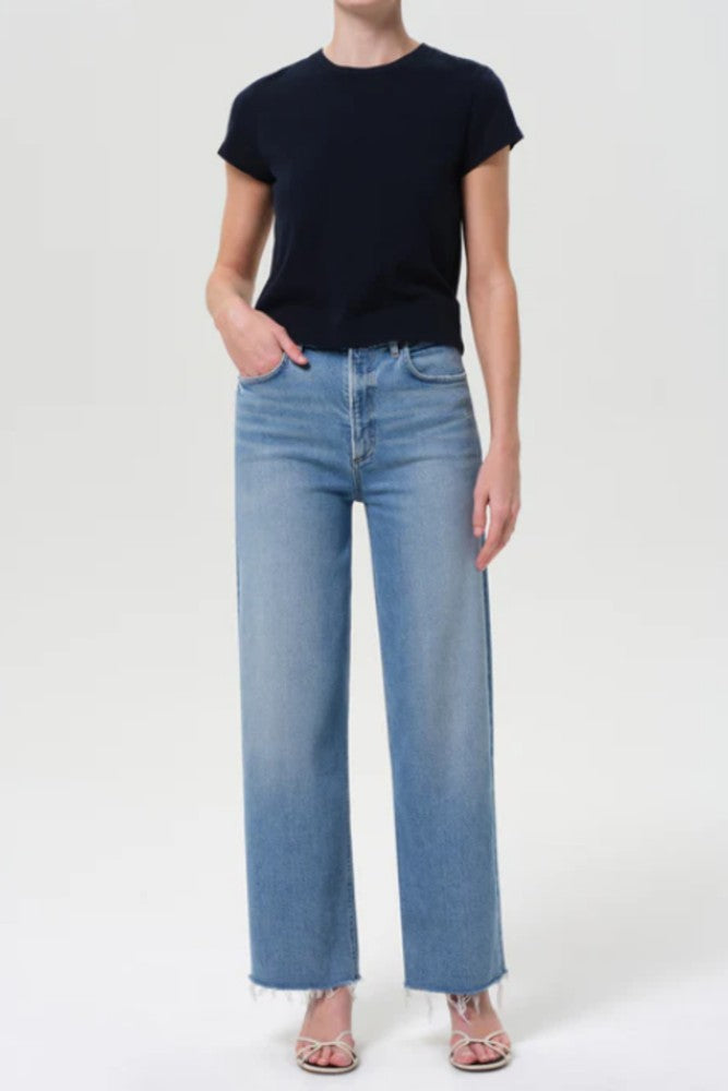 AGOLDE Ren High Rise Wide Leg in Forum