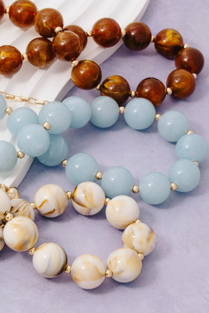 ADORN Flavie Large Beaded Necklace