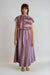 BEL KAZAN Avery Skirt in Chestnut Stripe