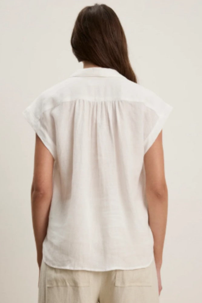 Velvet by Graham & Spencer Elowen Top White
