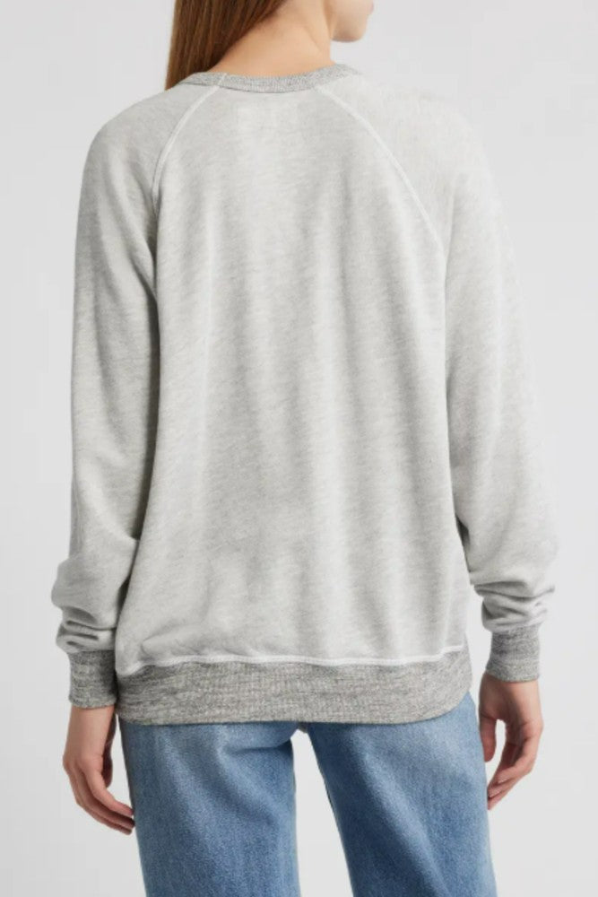 THE GREAT. The College Sweatshirt w/ Running Horses