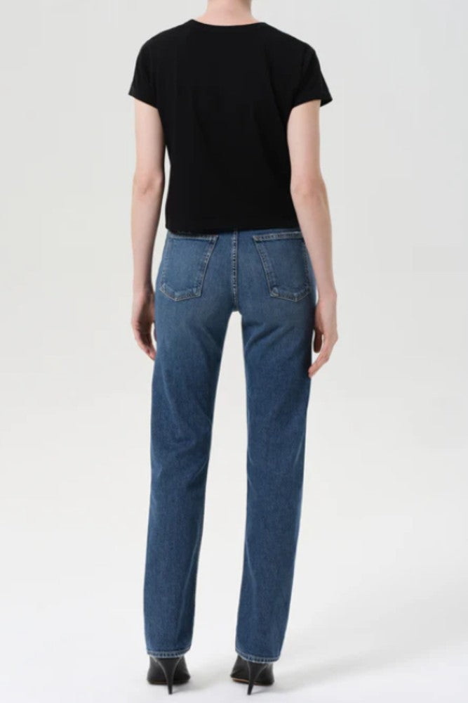 AGOLDE 90&#39;s Pinch Waist Long in Overcast