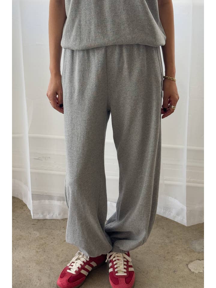 Le Bon Shoppe Balloon Pants Heather Grey