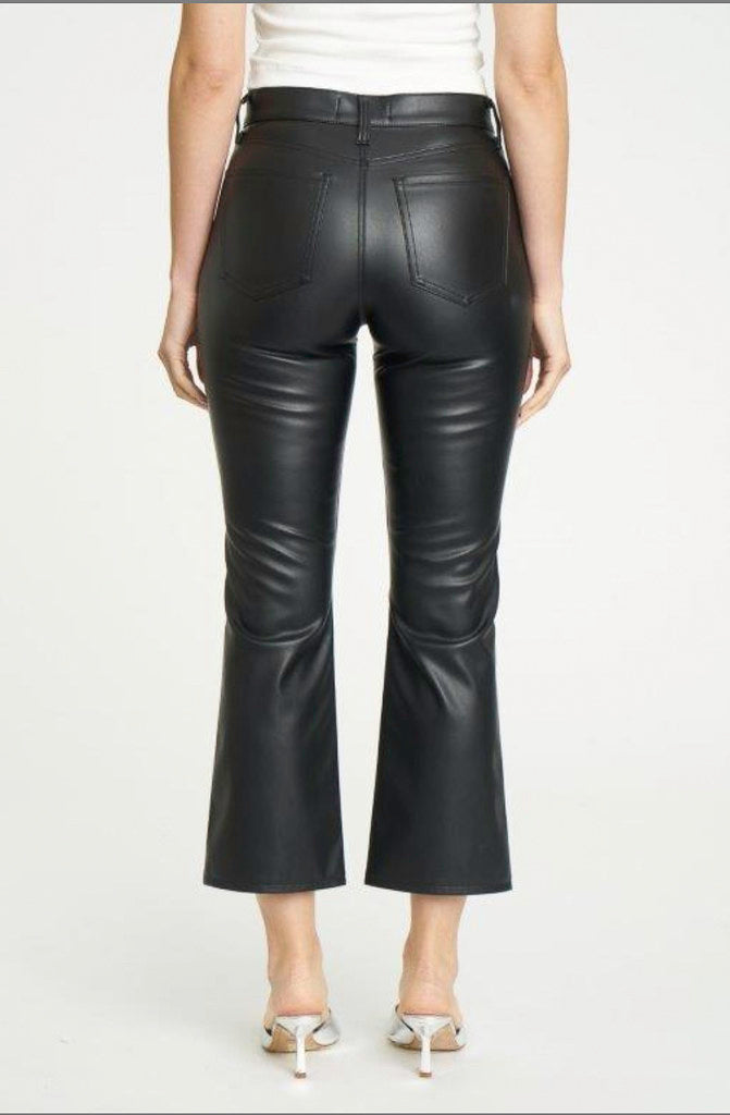 Daze Denim Shy Girl High Rise Crop Flare in Cinematic