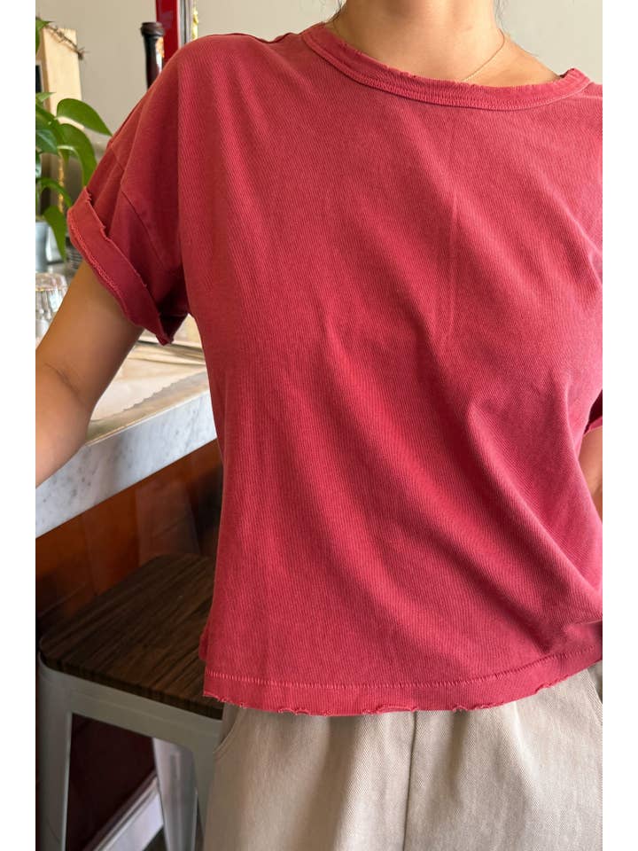 Le Bon Shoppe Fille Tee Crayon Red