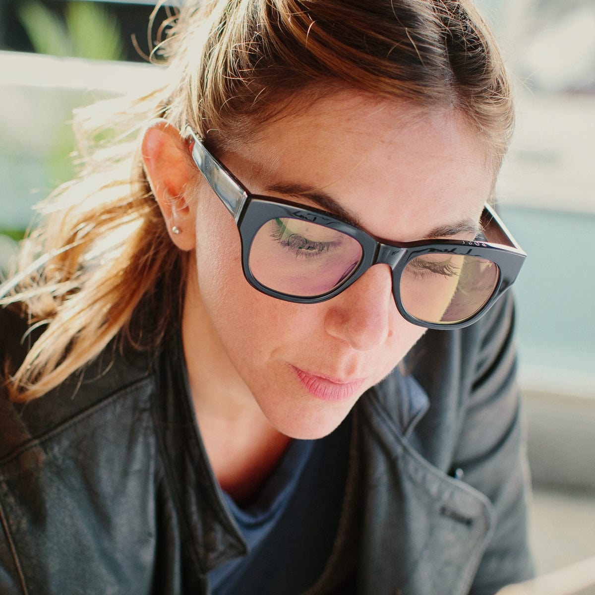 Caddis Miklos Readers in Matte Black