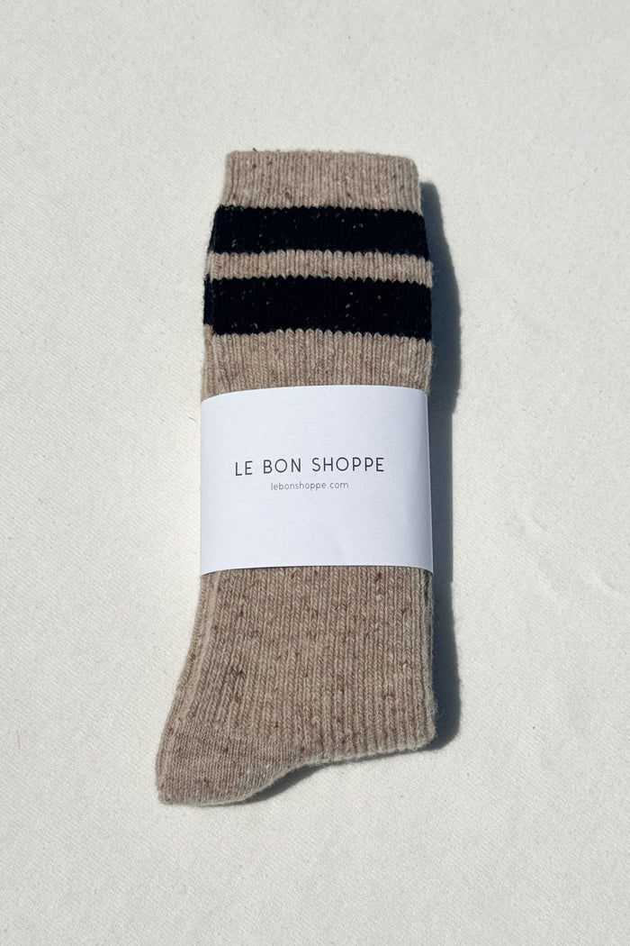 Le Bon Shoppe Snow Varsity Socks