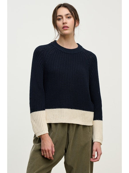 Velvet by Graham & Spencer Shay Sweater Navy