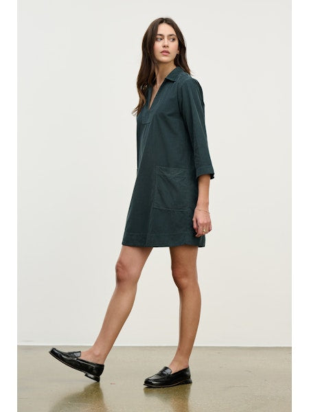 Velvet by Graham & Spencer Elke Dress Mallard