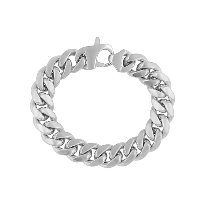 SAHIRA Blaire Chunky Bracelet Silver