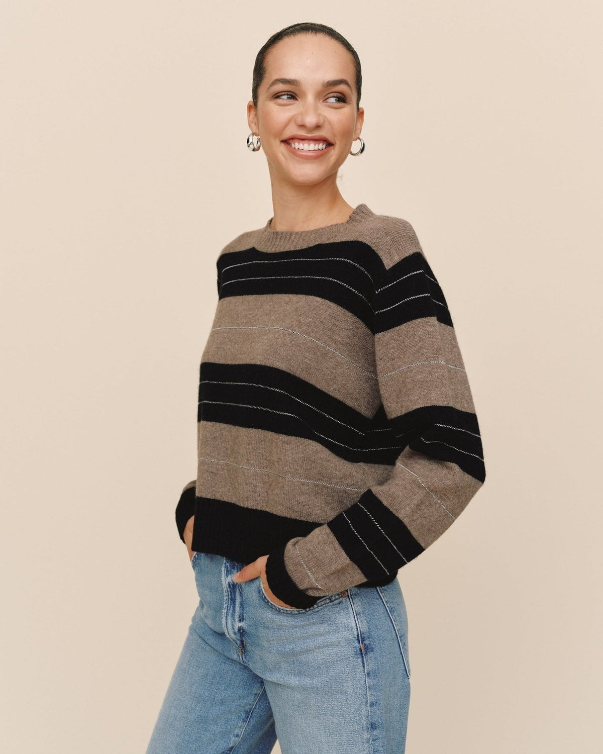 Bella Dahl Fitted Crew Sweater
