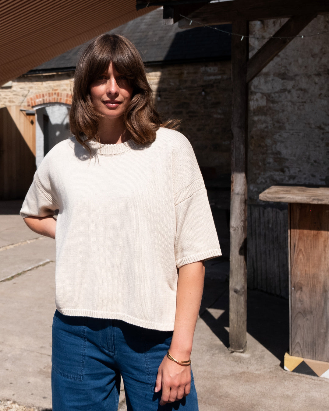 BIBICO Lisa Boxy Knitted Top