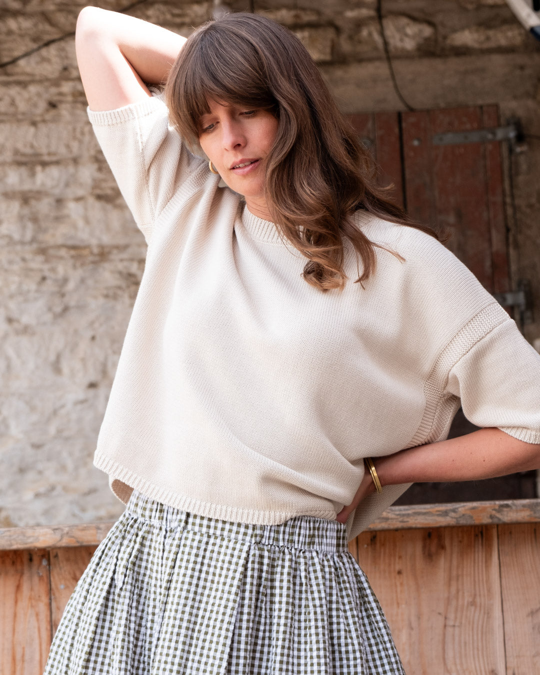 BIBICO Lisa Boxy Knitted Top