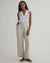 Bella Dahl Pleated Wide Leg Linen Pant