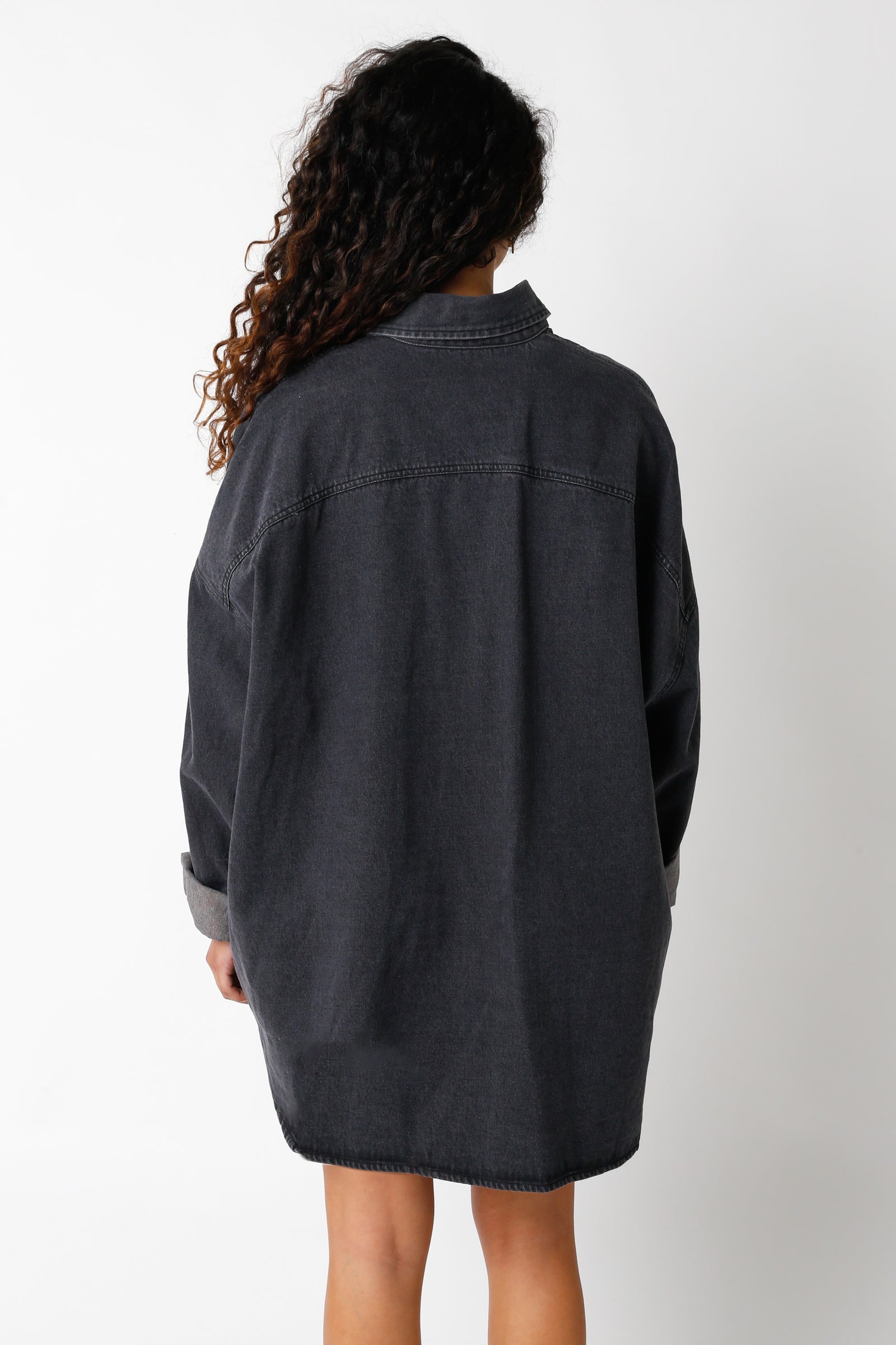 DEON Mary Kate Jacket Black Denim