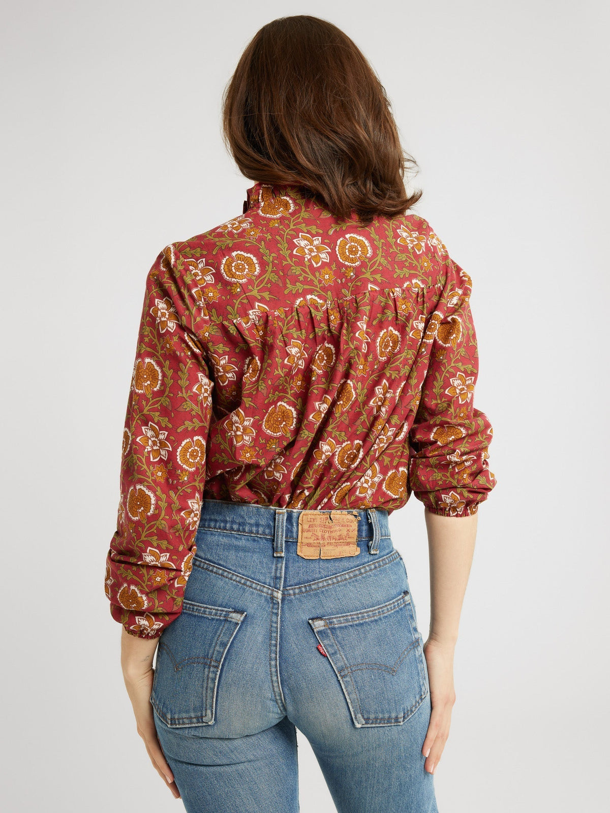 Mille Francesca Top Cinnabar