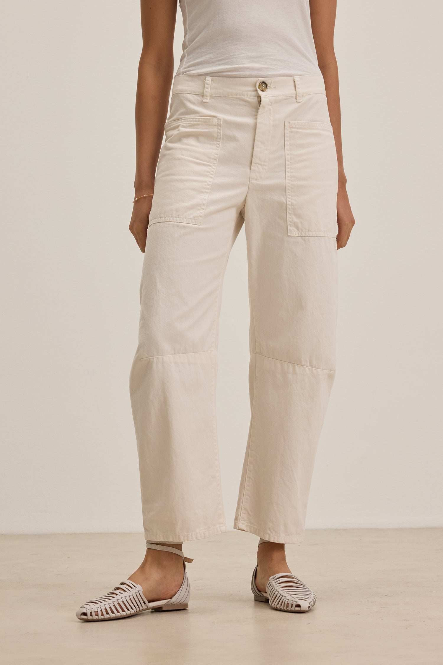 Velvet by Graham & Spencer Brylie Pant in Bisque