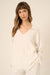 PROJECT SOCIAL T Zoey Brushed Rib Collared LS