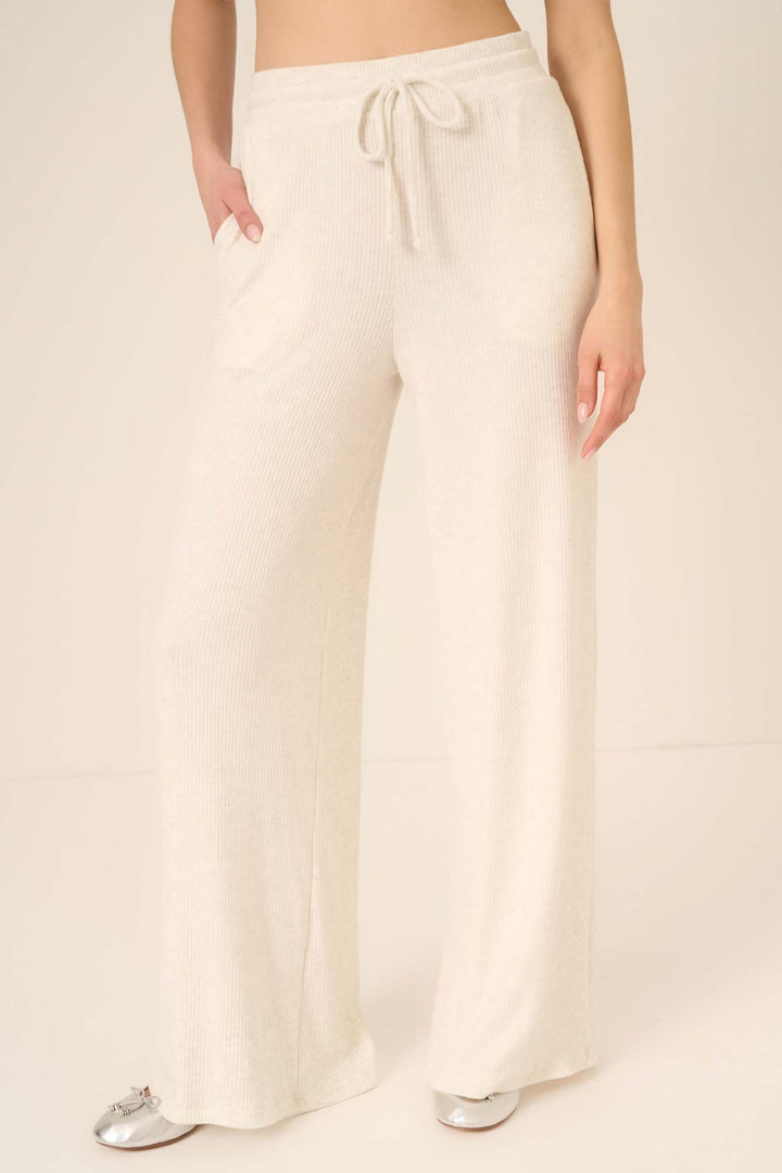 PROJECT SOCIAL T Zoey Brushed Rib Pant