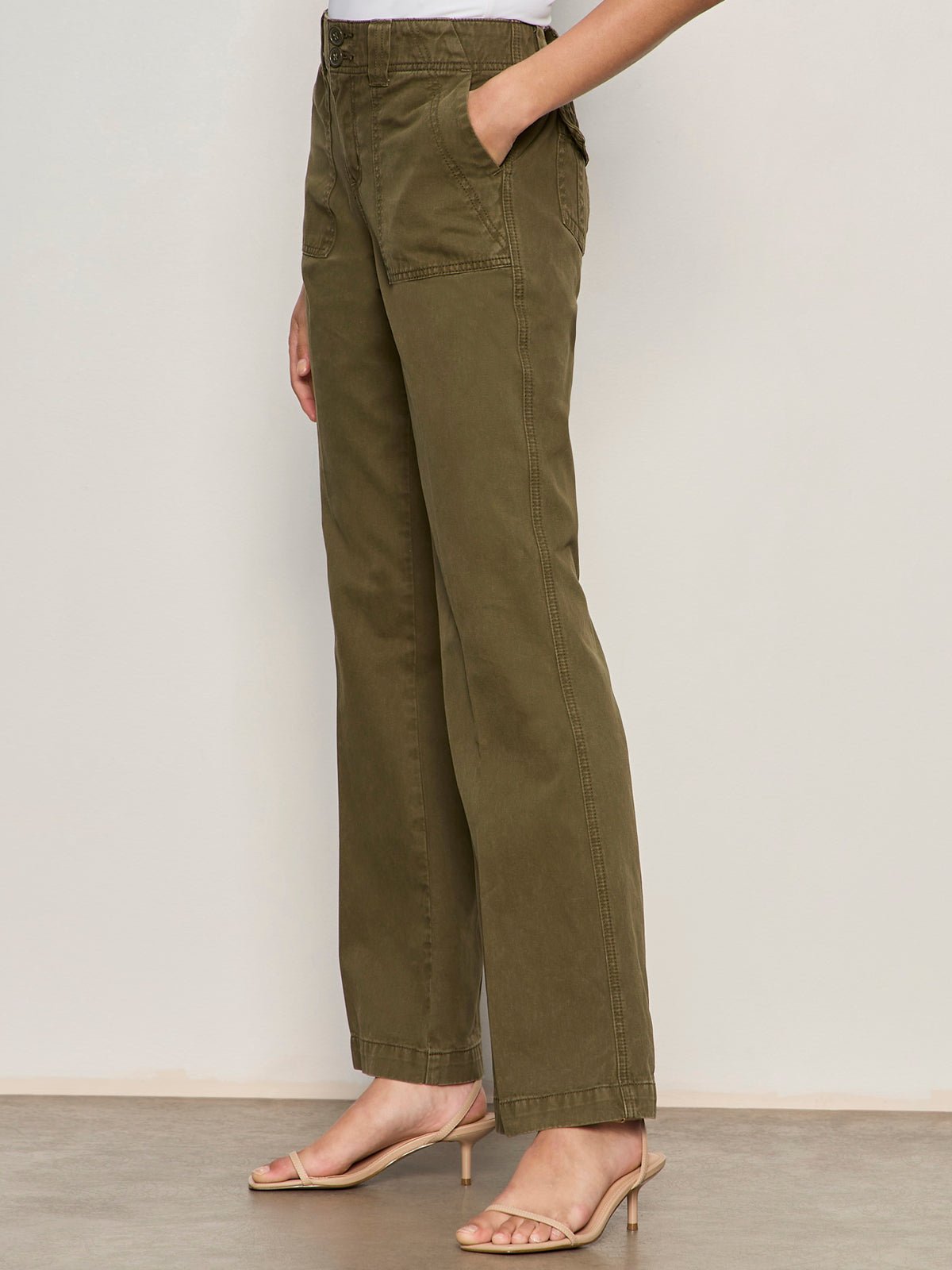 Sanctuary Reissue Peace Pant in Burnt Olive
