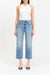 Daze Denim Sundaze High Rise Utility Crop in Marina Vintage