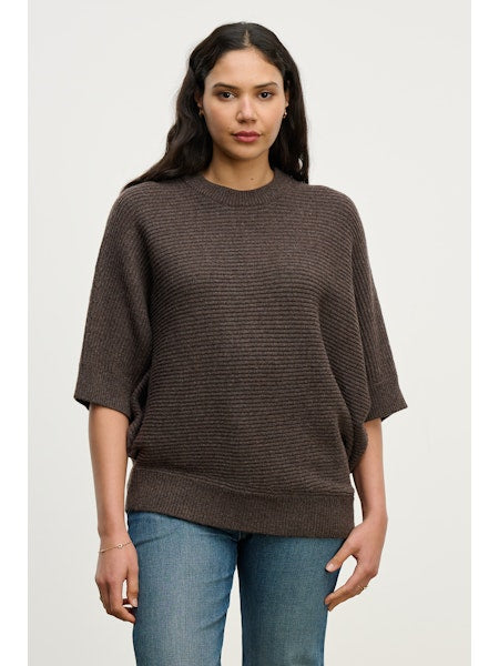 Velvet by Graham & Spencer Coco Sweater Espresso