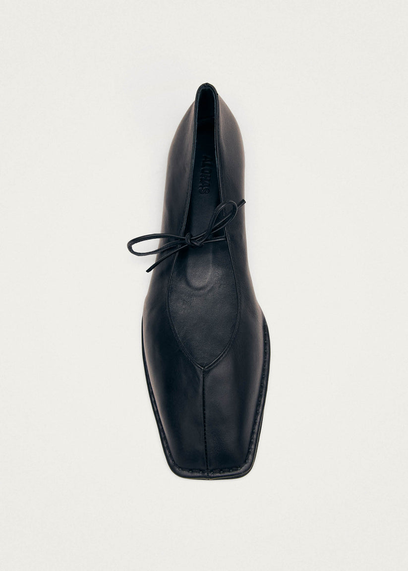 ALOHAS Sway Leather Ballet Flats