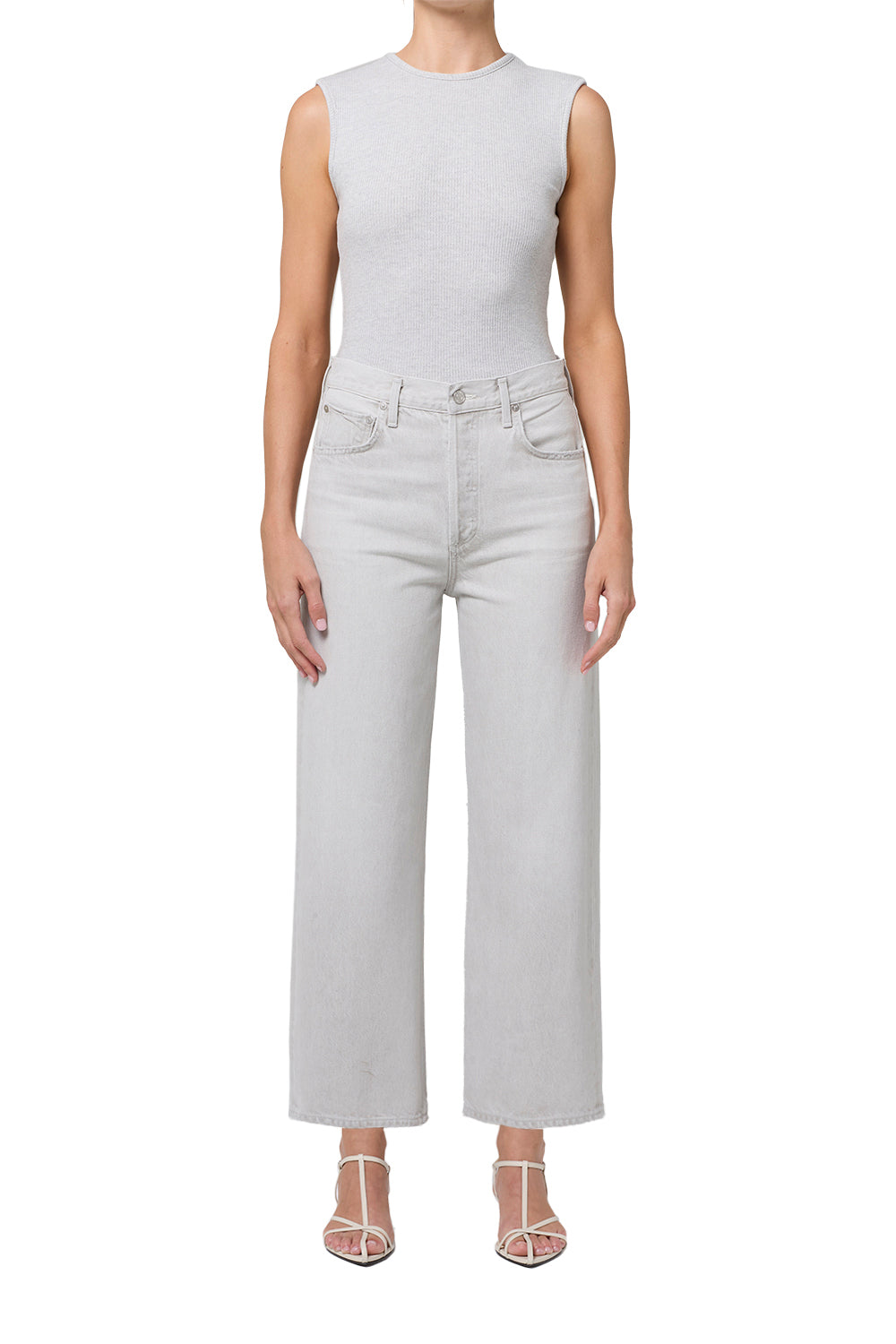 AGOLDE Ren High Rise Wide Leg in Colina