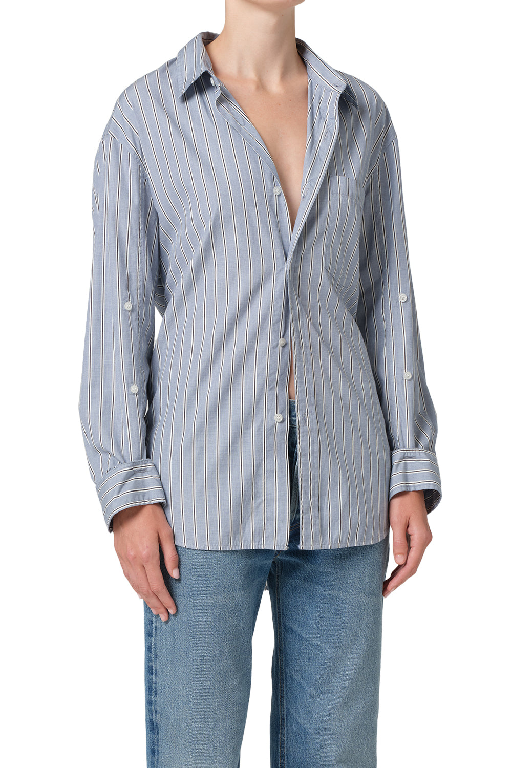 Citizens of Humanity Kayla Shirt in Frida Stripe