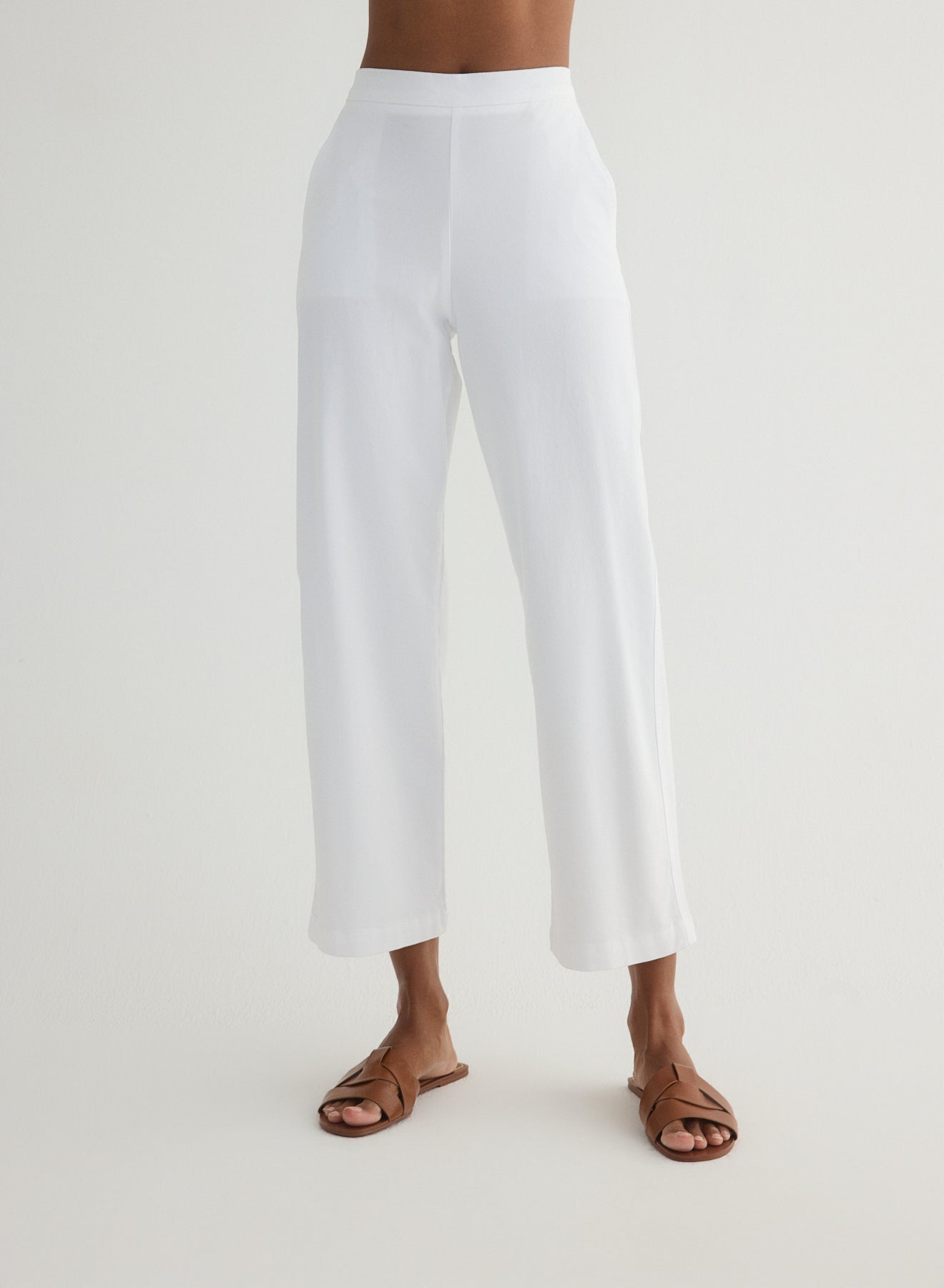 Bella Dahl Catalina Clean Front Wide Leg Crop