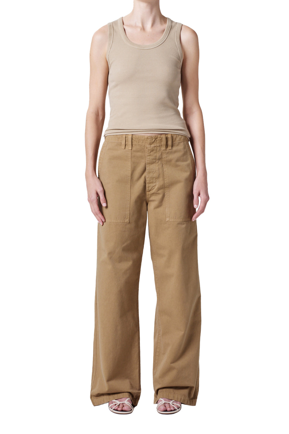AGOLDE Yuna Utility Pant in Crocodile