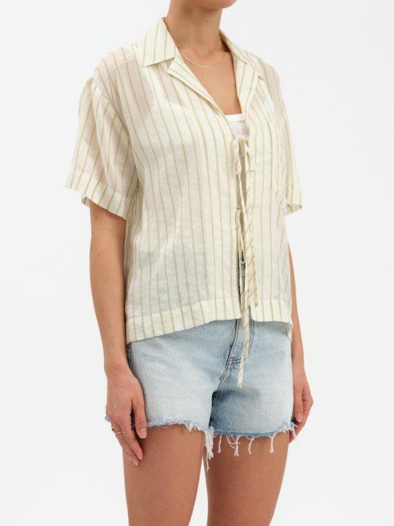 Daze Denim Buttercup Shirt Sunnyside Stripe