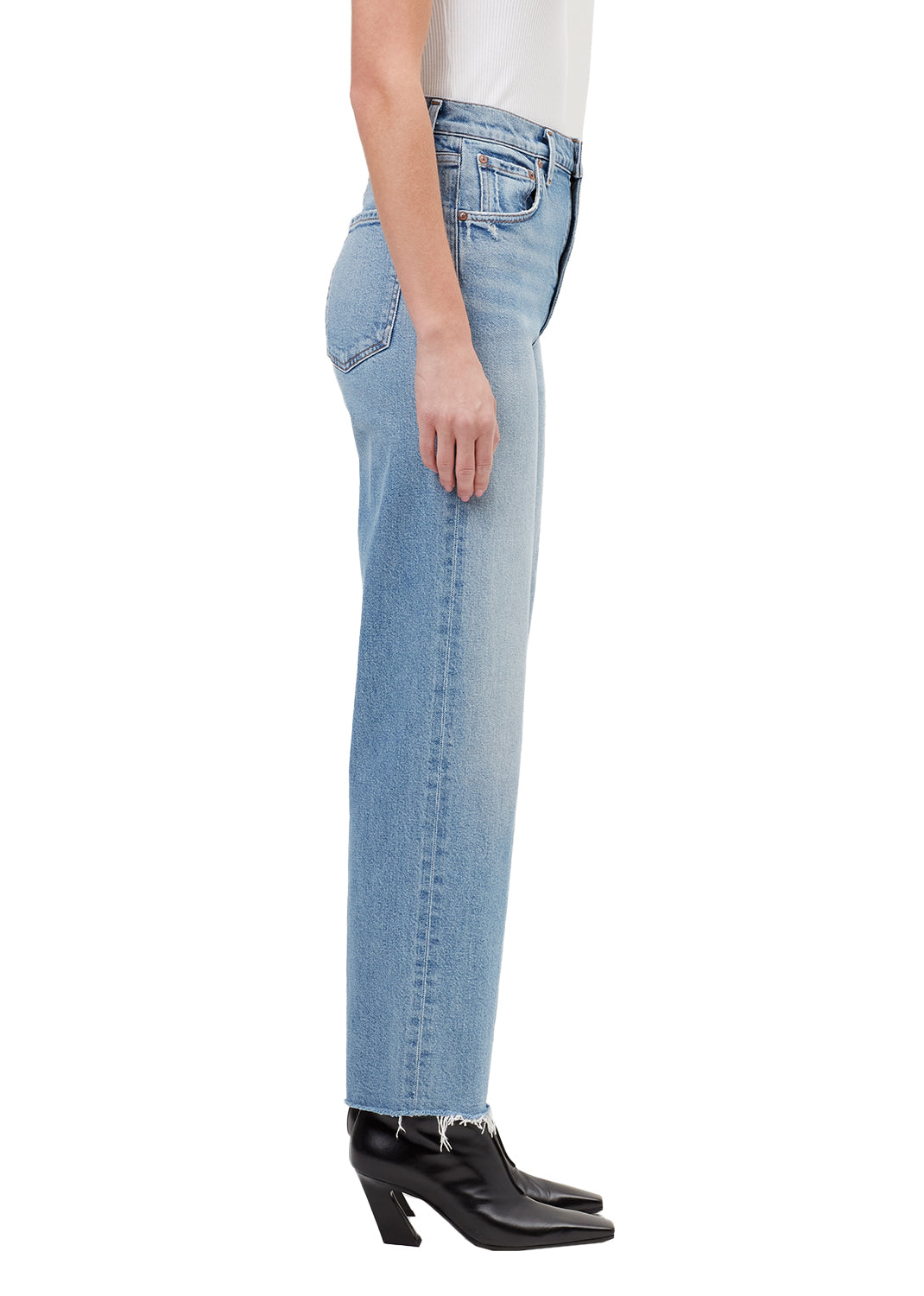 AGOLDE Ren High Rise Wide Leg in Forum