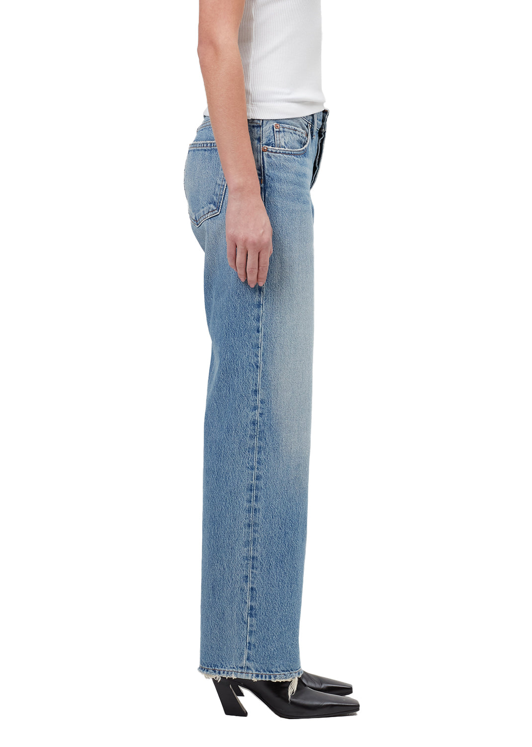 AGOLDE Low Rise Loose in Vault