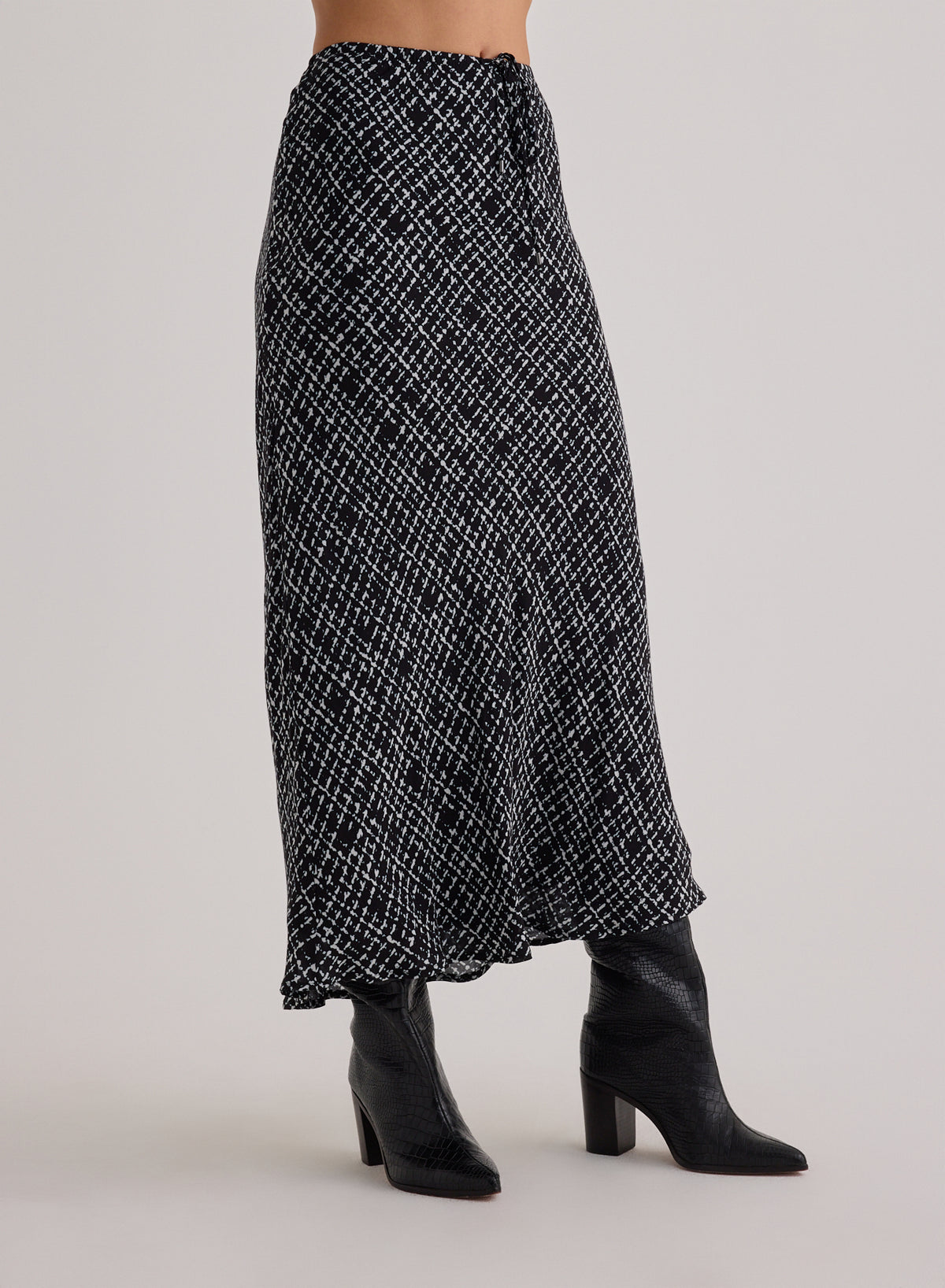 Bella Dahl Bias Skirt w/ Tie