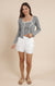 Sadie & Sage Prepster Buttoned Striped Cardigan