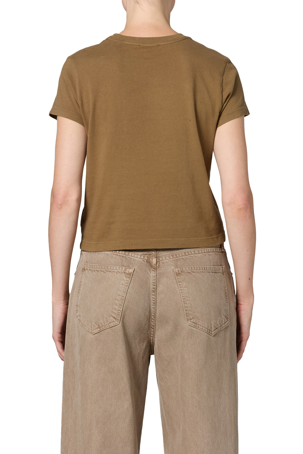 AGOLDE Adine Shrunken Tee