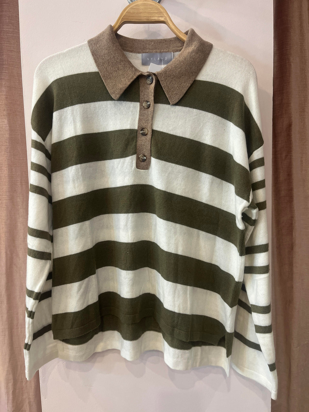 NYLAND Dulcibella Knitted Polo Shirt