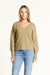 OAT V-Neck Balloon Sleeve Sweater Fine Sage