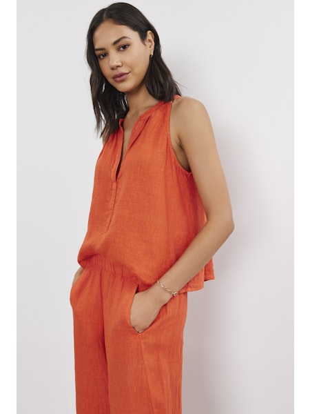 Velvet by Graham & Spencer Tacy Top Paprika