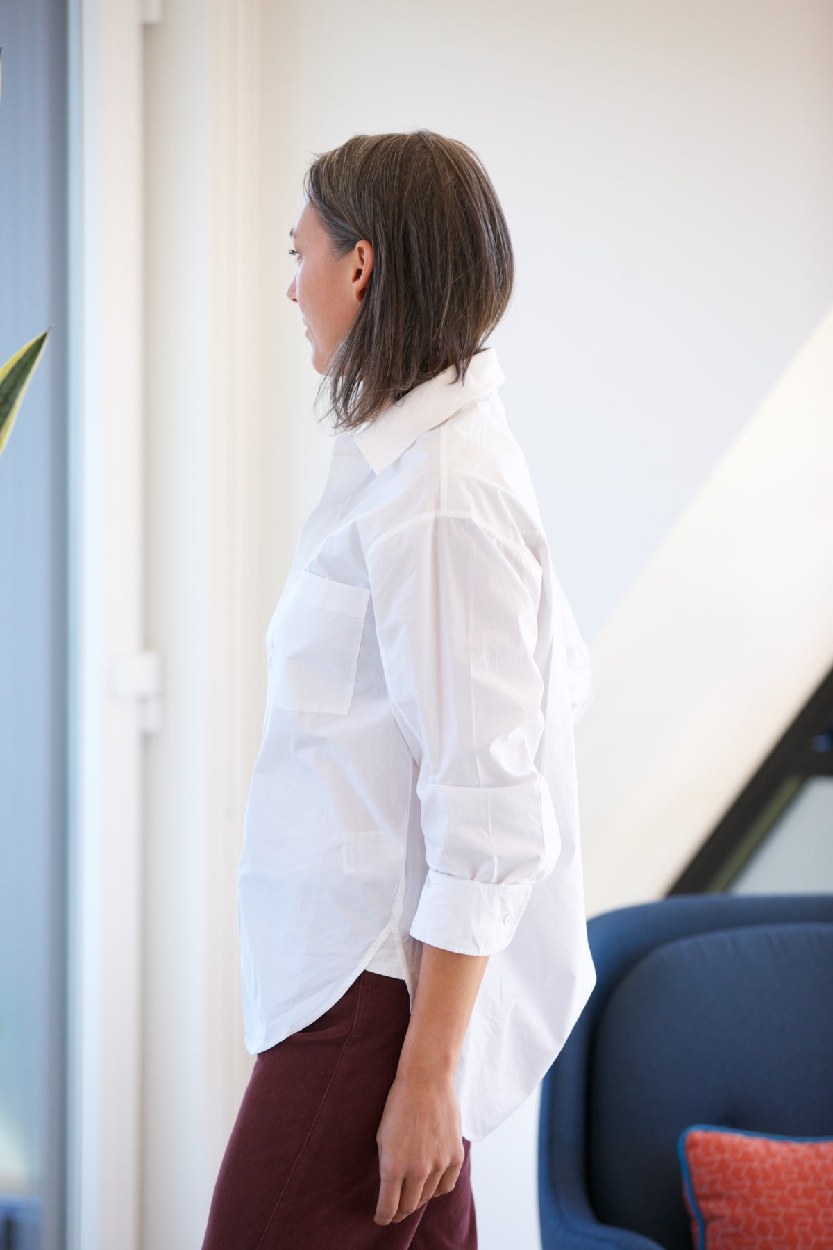 Citizens of Humanity Kayla Shirt in Optic White