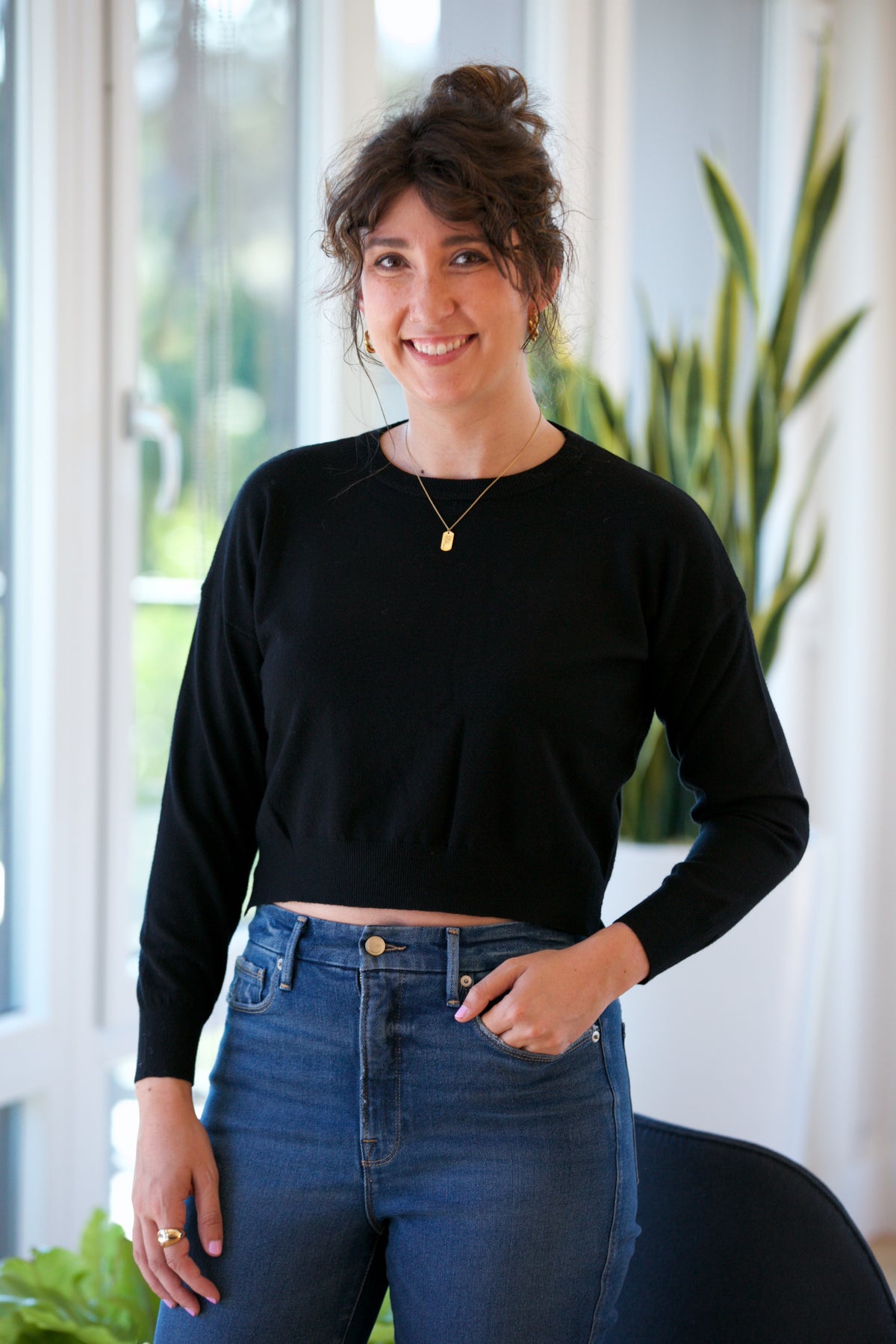 DELUC Polly Sweater Black